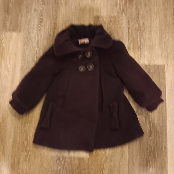 Dark Purple Peacoat - Picture 1 of 2